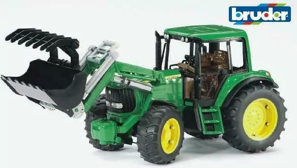 Traktor z ładowarką. John Deere - tantis.pl