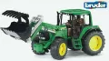 Traktor z ładowarką. John Deere - tantis.pl