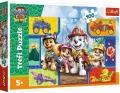 Puzzle 100 Psiaki i dinozaury TREFL - tantis.pl