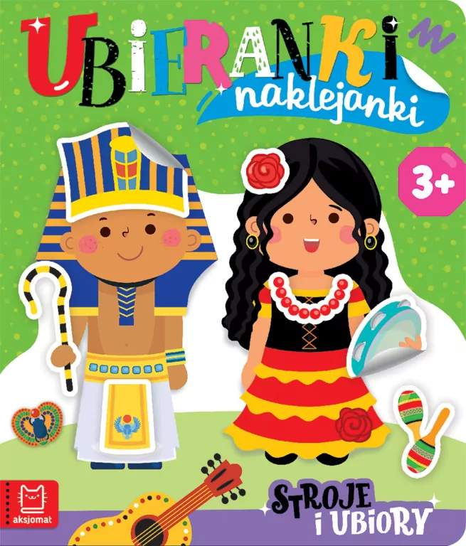 Ubieranki naklejanki. Stroje i ubiory - tantis.pl