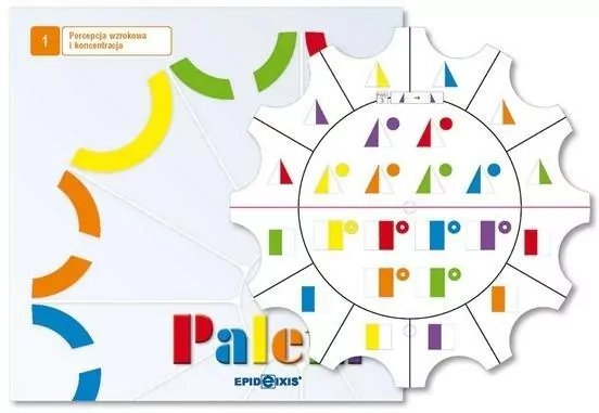 Paleta. Percepcja wzrokowa i koncentracja 1 - tantis.pl