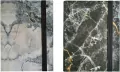 Teczka A4 skrzydłowa z gumką Marble MIX - tantis.pl