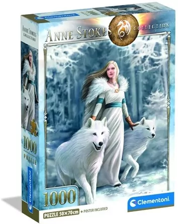 Puzzle 1000 Anne Stokes Collection Winter Guardian - tantis.pl