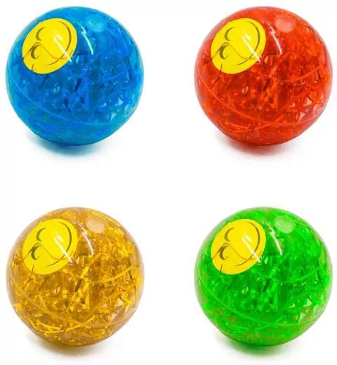 Piłeczka wodna 10cm buźka ze światłem Y101798 p6 cena za 1 sztukę - tantis.pl