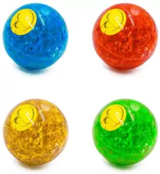 Piłeczka wodna 10cm buźka ze światłem Y101798 p6 cena za 1 sztukę
