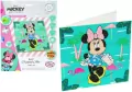 Diamentowa mozika Minnie na wakacjach 18x18cm - tantis.pl