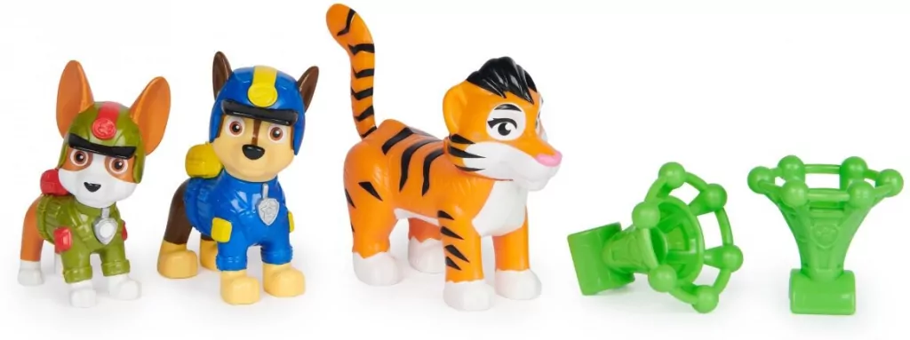 Patrol z dżungli - figurki Chase i Tracker Psi Patrol - tantis.pl