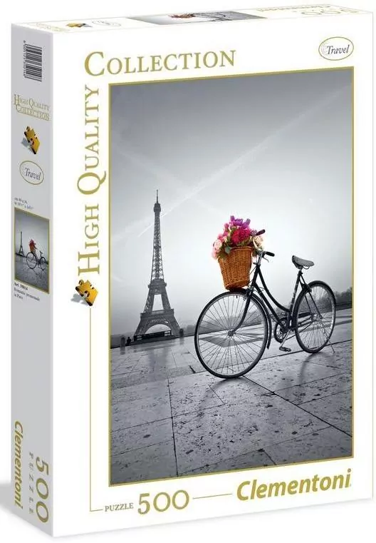 Puzzle 500. High Quality Collection. Romantyczna promenada w Paryżu - tantis.pl