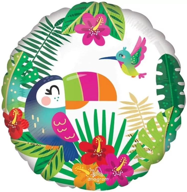 Balon foliowy Standard Tropical Paradise - tantis.pl