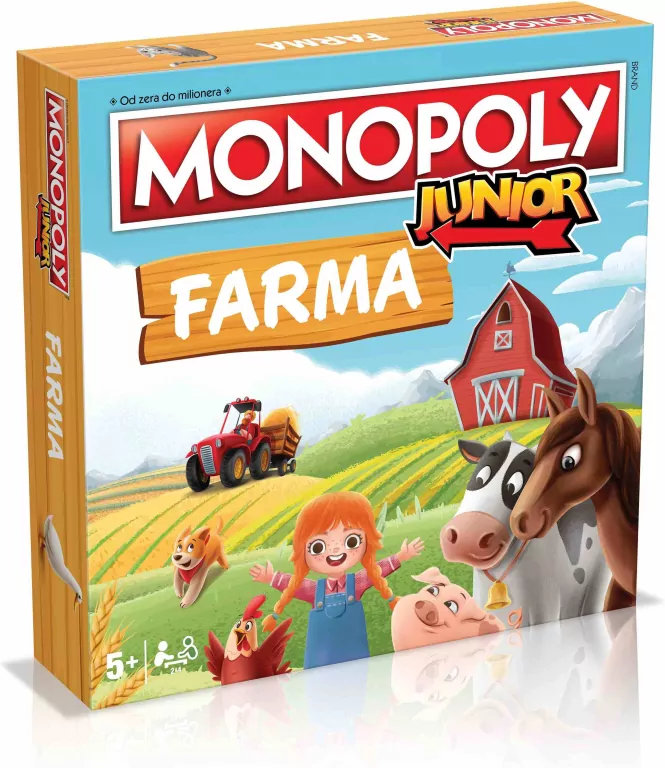 Monopoly Junior Farma - tantis.pl