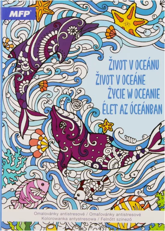Kolorowanka antystresowa życie w oceanie - tantis.pl
