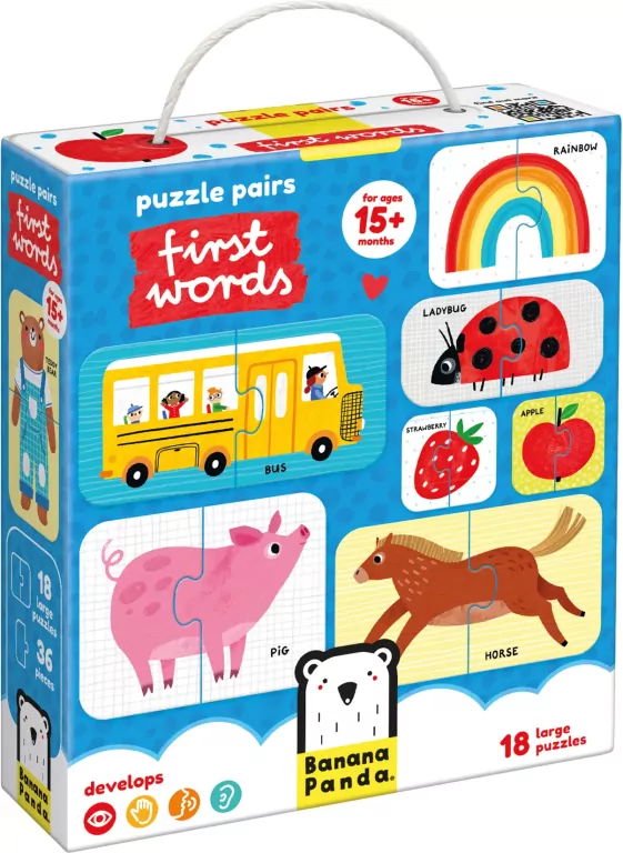 Puzzle pairs. First words - tantis.pl