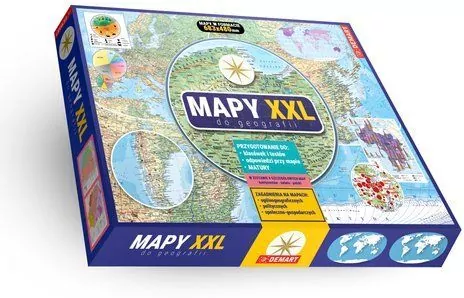 Mapy XXL. Do geografii - tantis.pl