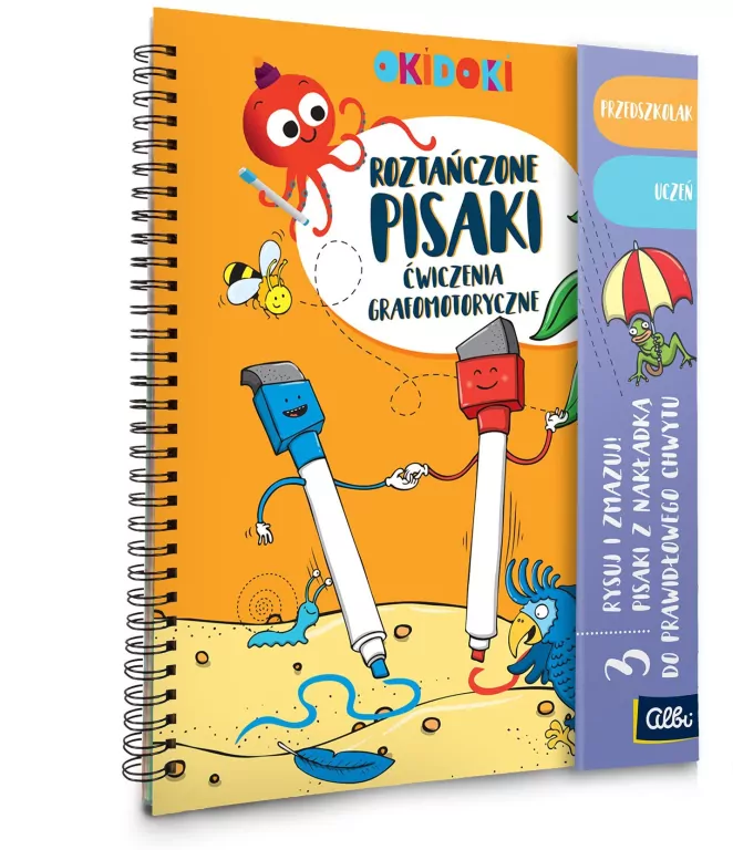 Roztańczone pisaki 5+ OKIDOKI - tantis.pl