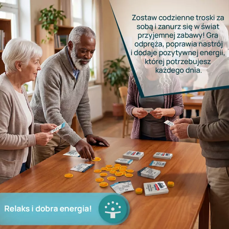 Gra dla Seniora. Ćwiczenia Dwuzadaniowe - tantis.pl