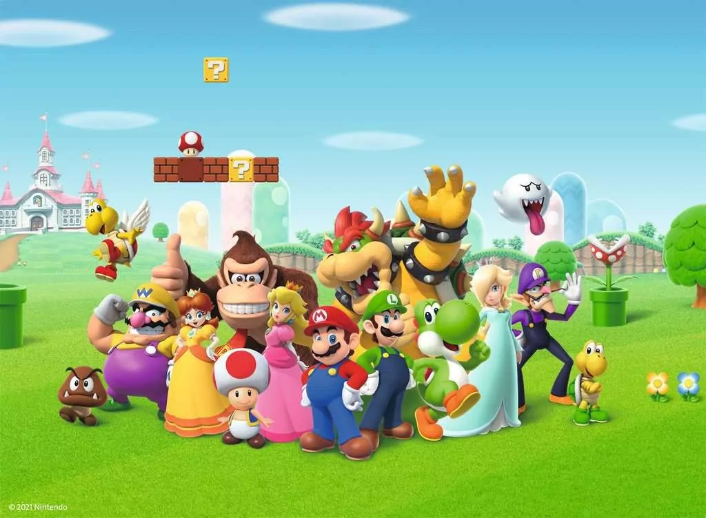 Puzzle XXL 200. Super Mario - tantis.pl