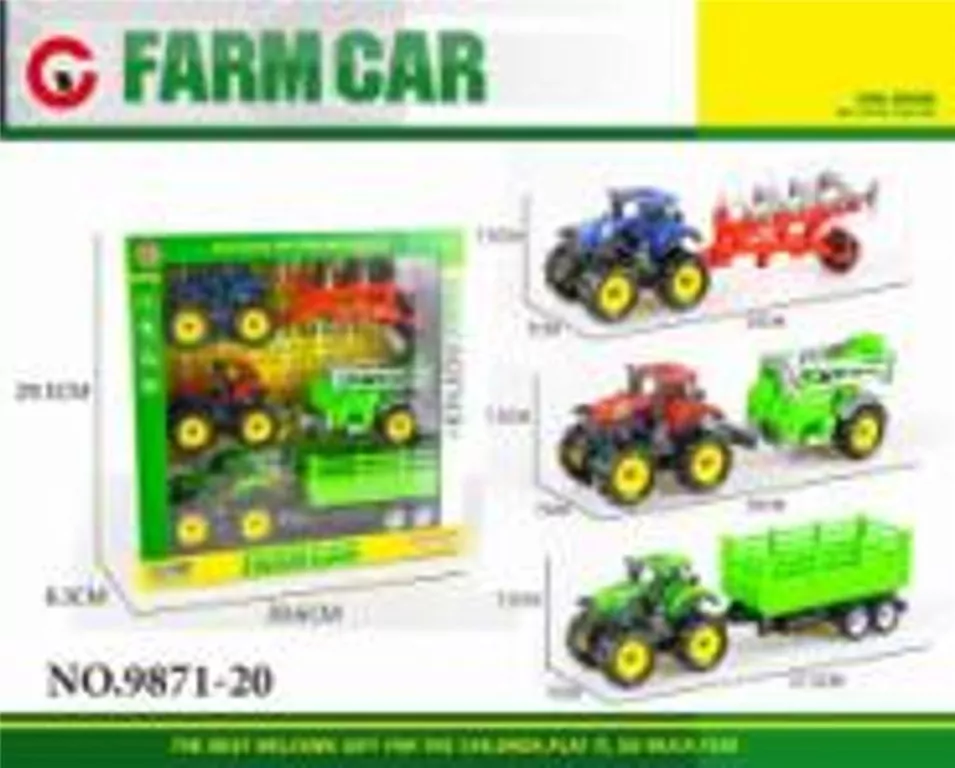 Traktor rolniczy 9871-20 - tantis.pl