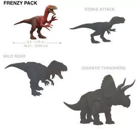 JURASSIC SAGA DIKI DINOZAUR FIG AST JGB72 WB6 - tantis.pl