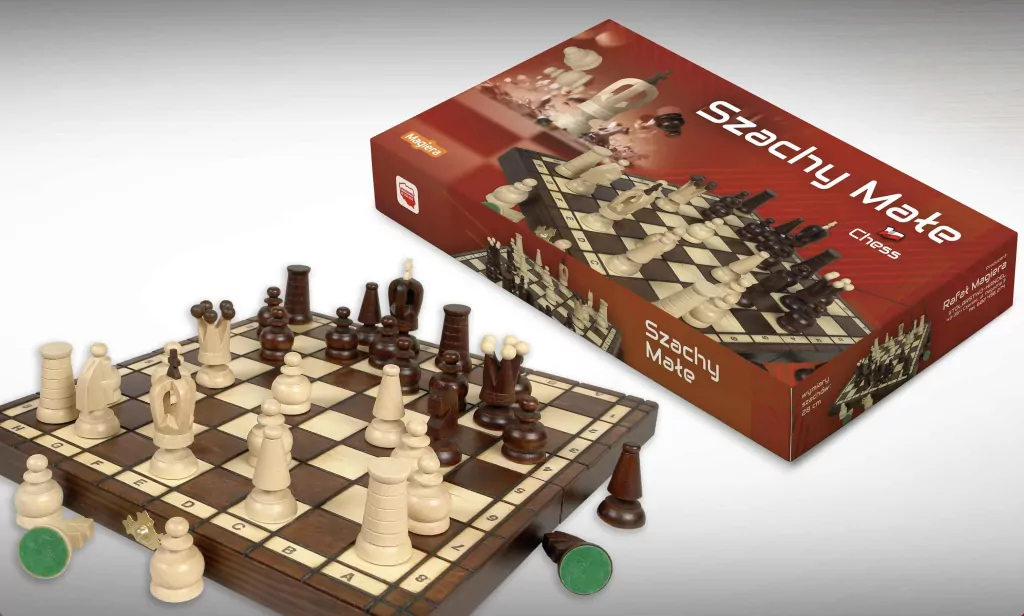 Szachy małe 28 cm - tantis.pl