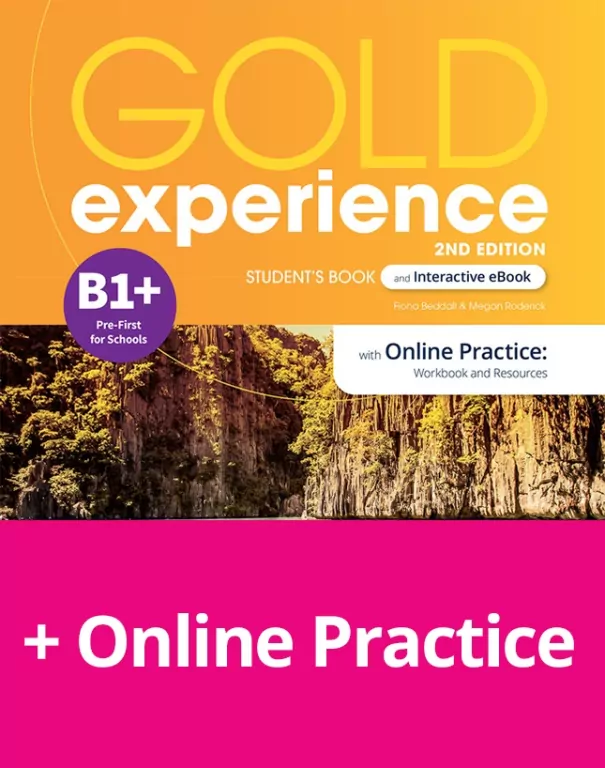 Gold Experience. Second edition. B1+ Student's Book + Interactive ebook + Online Resources - tantis.pl
