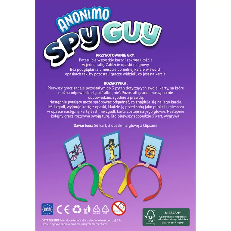 Spy Guy. Anonimo - tantis.pl