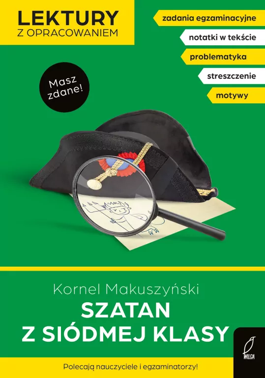 Lektury z opracowaniem. Szatan z siódmej klasy - tantis.pl