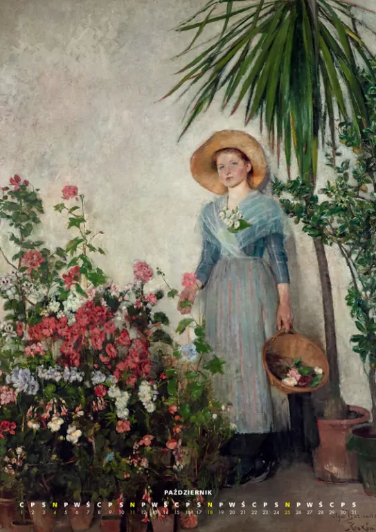 Kalendarz 2026 - Olga Boznańska A3 - tantis.pl