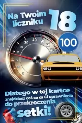 Karnet Prawo Jazdy 18 urodziny męskie