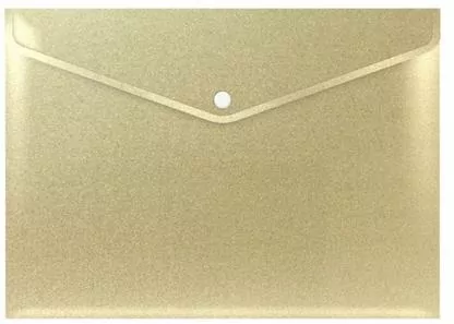Teczka koperta A4 PP stardust gold - tantis.pl
