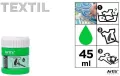 Farba do tkanin jasnozielona 45ml - tantis.pl