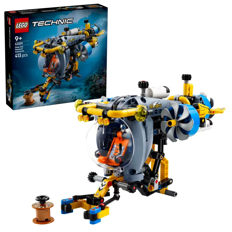 LEGO® Technic. Badawcza łódź podwodna 42201 - tantis.pl