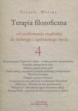 Terapia Filozoficzna . Tom 4 - tantis.pl