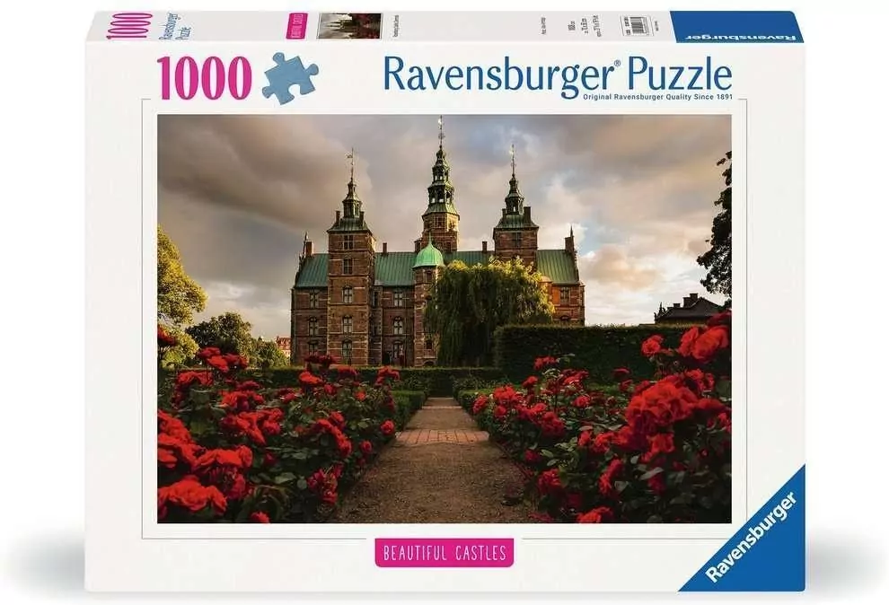 Puzzle 1000 Zamek Rosenborg - tantis.pl