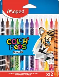 Flamastry. Colorpeps animals