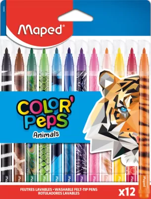 Flamastry. Colorpeps animals