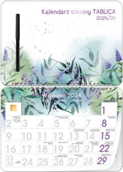 Kalendarz szkolny tablica 2025/2026