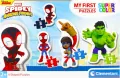 Clementoni. Moje Pierwsze Puzzle. Spidey and His Amazing Friend - tantis.pl