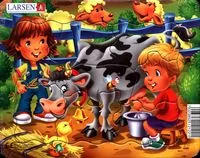 Układanka Larsen Mini Farmkids 8el - tantis.pl