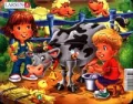 Układanka Larsen Mini Farmkids 8el - tantis.pl