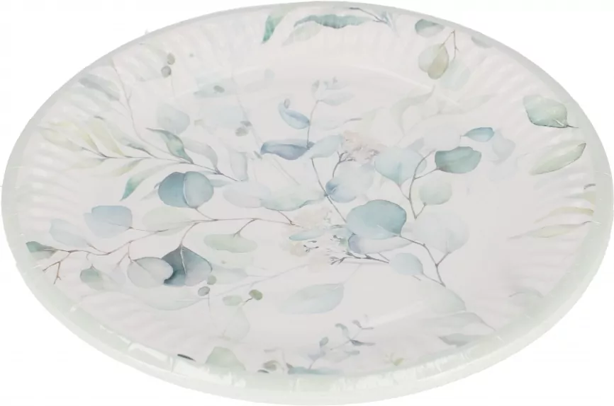 Talerz papierowy 180PM, 8 sztuk mix - tantis.pl