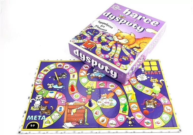 Abino. Harce i dysputy. Logopedyczna gra planszowa - tantis.pl