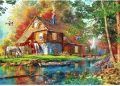 Puzzle 500. Chatka nad rzeką. 37484 - tantis.pl