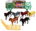 Konie 10cm. 10 sztuk - tantis.pl