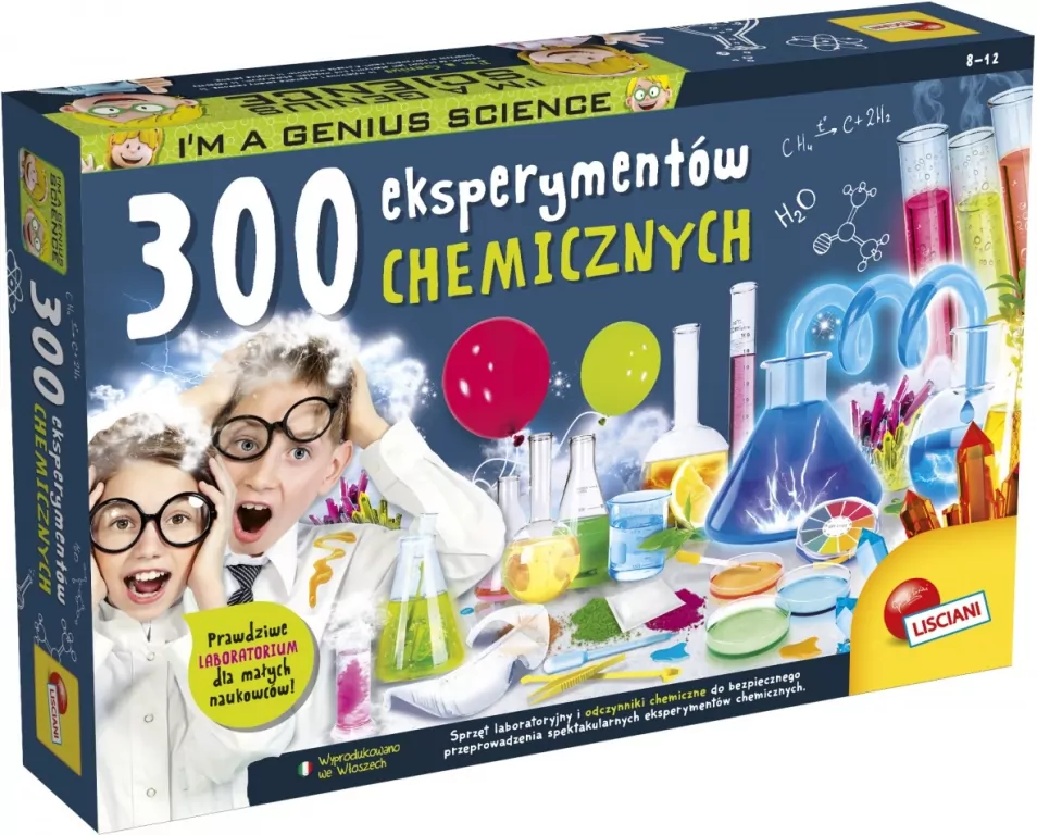 Lisciani. I'm a Genius. Laboratorium 300 eksperymentów - tantis.pl