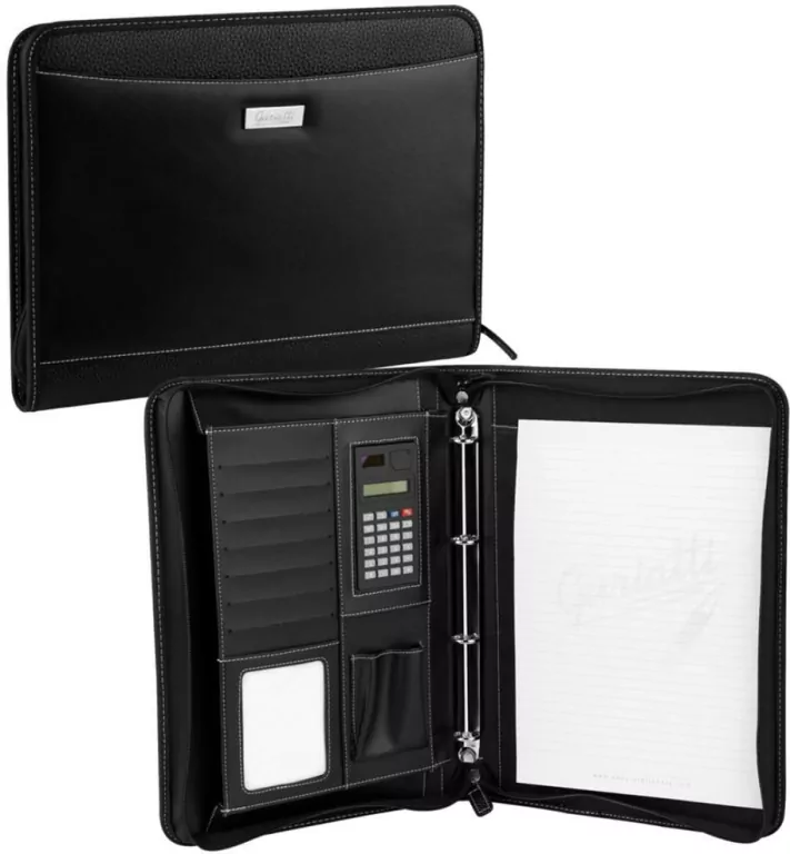 Teczka konferencyjna A4 Clark czarna - tantis.pl