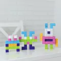 Klocki Meli Cube Pink 50 elementów - tantis.pl
