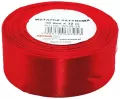 Wstążka satynowa czerwona 38mmx32m - tantis.pl