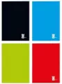 Brulion A4/96K kratka One Color. 5 sztuk - tantis.pl