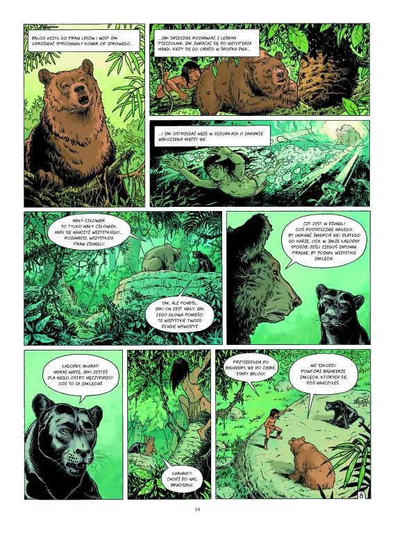 Księga dżungli. Adaptacje literatury - tantis.pl