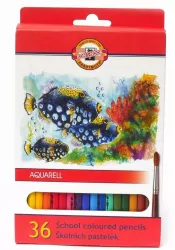 Kredki akwarelowe 36 kolorów